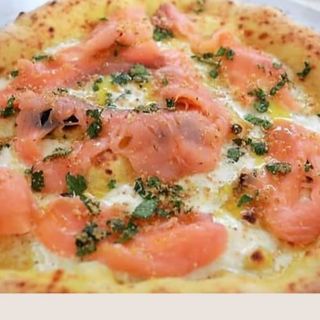 Pizza Salmone E Mascarpone