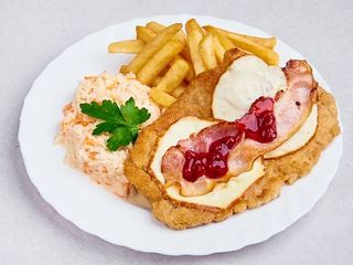 Kotlet schabowy po góralsku