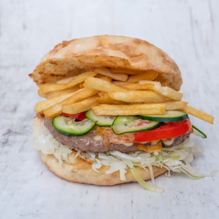 Hamburger sa pomfritom 200g