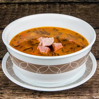 Ciorbă de fasole cu ciolan afumat