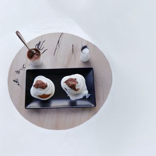 Papanasi cu ciocolata