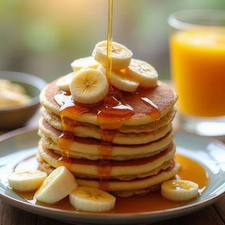 MERIENDA De MiniTortitas Con Plátano Y Dulce De Leche
