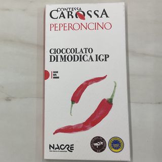 Cioccolato di Modica I.G.P. 60% Gusto Peperoncino 