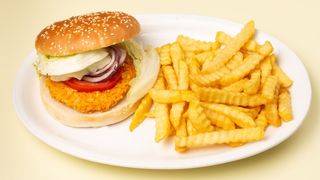 Chicken And Cheese Burger