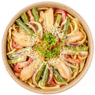 Вок із вершковим каррі