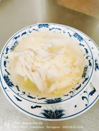 1, Sopa De Huevos Revueltos