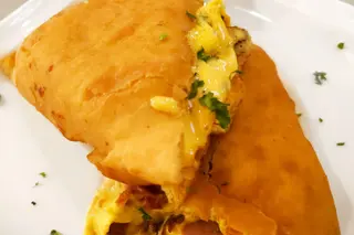 Mahamri Pocket - Steak n Egg