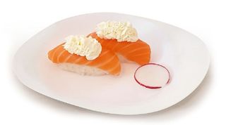 10-Nigiri salmone con Philadelphia