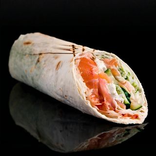 Шаурма лососева з крем-сиром  (500г)