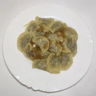 Вареники з вареним м'ясом (200/30г)