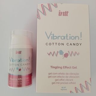 Intt - Gel Efecto Vibrador Unisex Algodon De Azucar 15 Ml