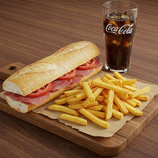 Menú Bocadillo Serrano