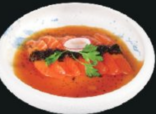 85. Carpaccio De Sake (6 Pzs.)