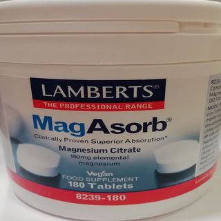 Citrato De Magnesio Magasorb (180 Tabletas) Lamberts Española