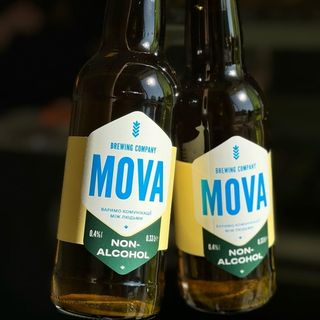 Mova Світле Неф. Б/а Пиво (0.33л)