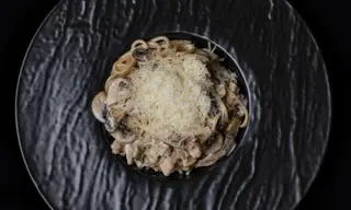 Pasta with Chicken & Mushrooms