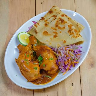Chapati & Quarter Chicken