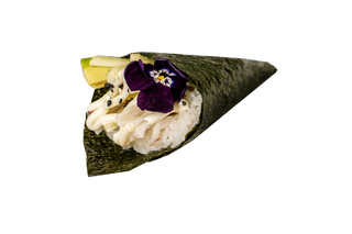 76.  Temaki surimi avo maionese