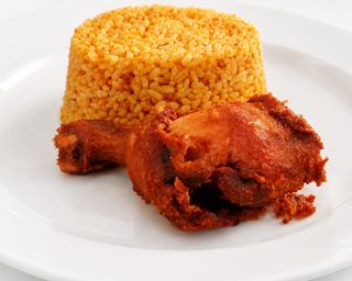 XL VM - Jollof rice and Pepper Chicken