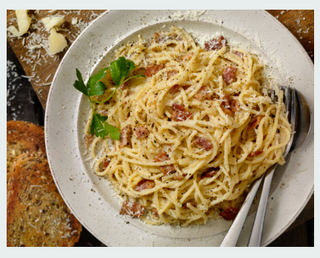 Espaguetis carbonara