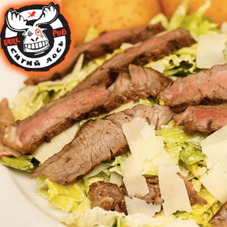 Цезар зі стейком (300г)