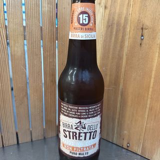 Birra dello stretto non filtrata puro malto