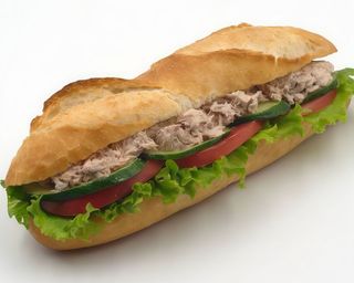 Baguete de Atum e Maionese