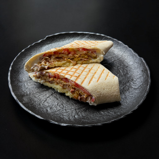 Omlet u tortilji sa šunkom