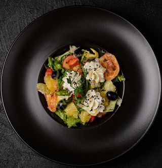 Салат Норвежський з лососем (200г)