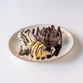 Coulant De Chocolate Con Helado