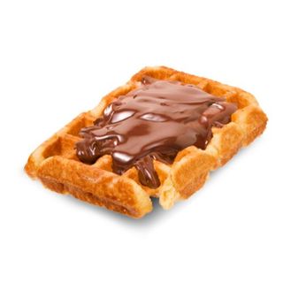 Gofre de dulce de leche