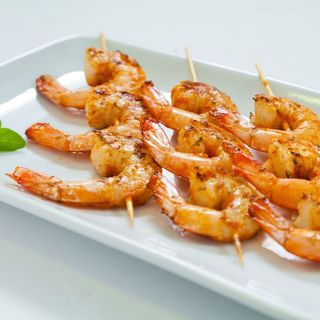 Spiedini di gamberi con salsa teriyaki - 3 pezzi