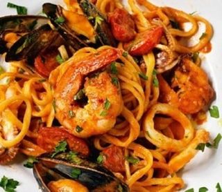 Paste cu fructe de mare