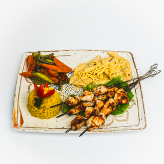  Brochettes de poulet   