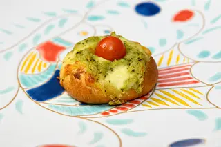 Pizzetta (pesto di basilico)