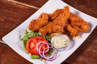 Kentucky chicken tenders + patatas fritas