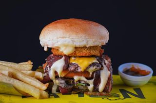 Burger Lucky Luke + frite