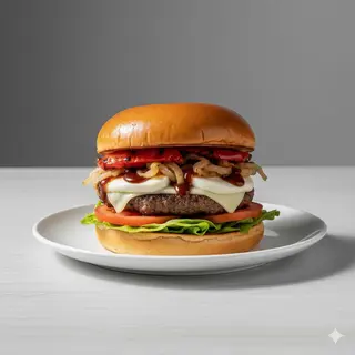 Hamburguesa Jack Daniel's