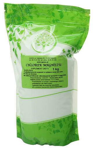 Chlorek magnezu sześciowodny 1kg AGNEX