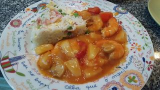 Gambas C/ Ananás - 10