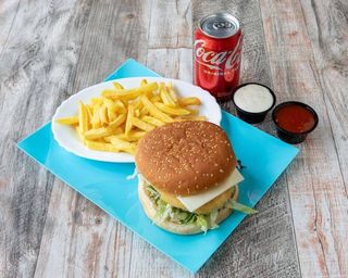 Menú Hamburguesa De Pollo