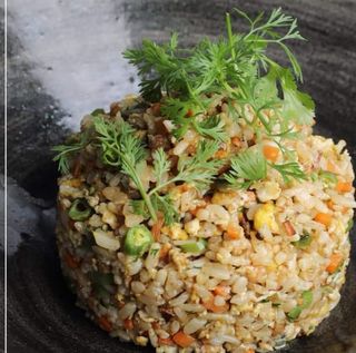 Riz thaï végétarien 