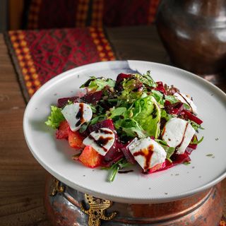 СВЕКОЛЬНЫЙ САЛАТ 