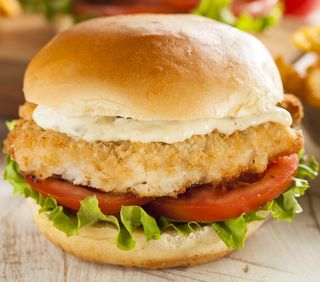 Fish burger