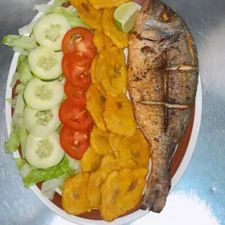 Dorada frita 