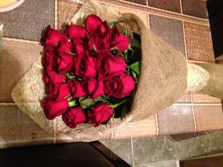 20 ცალი ჰოლანდიური წითელი ვარდი