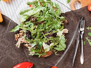 Салат з помідорами та телятиною (260g)