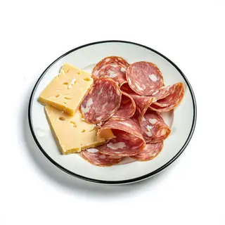 Piattone Di Mortadella E Parmigiano