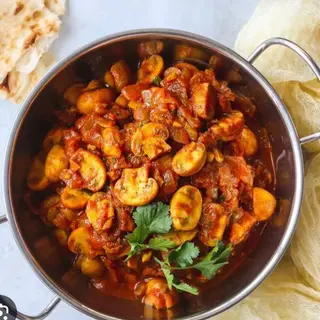 Mushroom bhaji