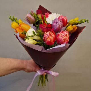 Buchet cu flori de primavara